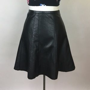 The Limited pleather skirt small